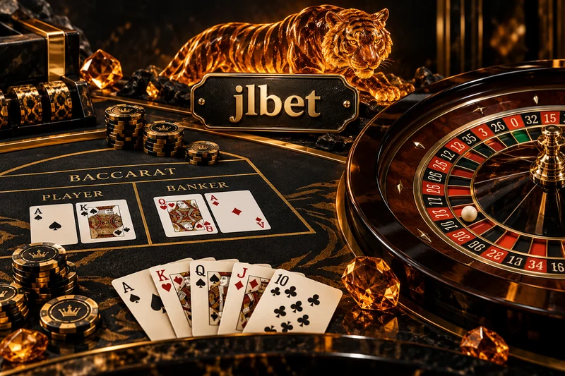 jlbet — orihinal na live casino game concept art sa burnt amber and black gold