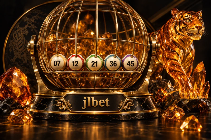 jlbet — lottery cage at sample numbered balls na 07, 12, 21, 36, 45